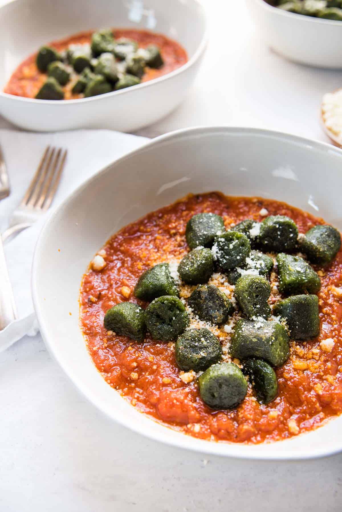 Trader Joe's Kale Gnocchi with Arrabbiata Hunger Thirst Play