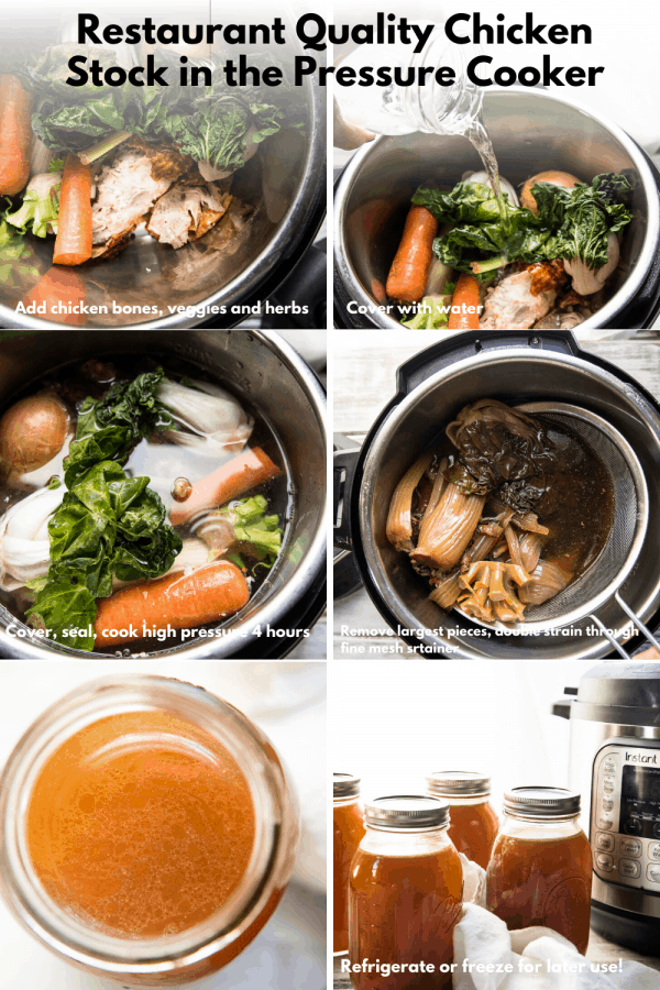 Pressure Cooker Chicken Stock Recipe