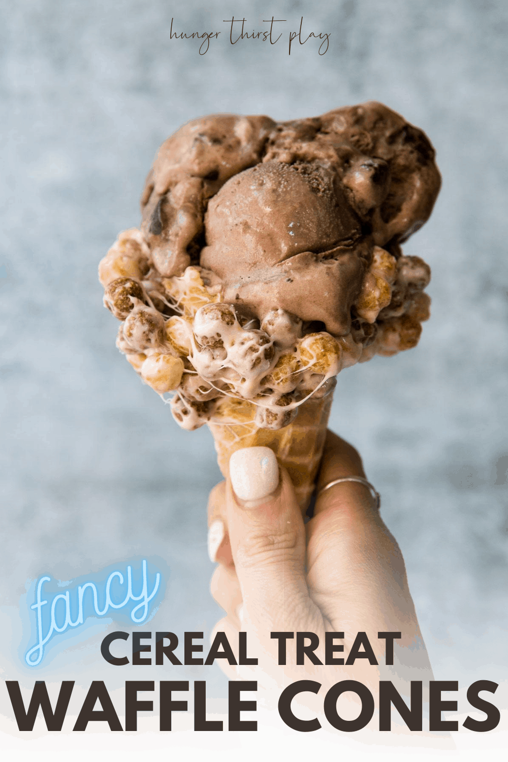 Cereal Treat Waffle Cones Hunger Thirst Play