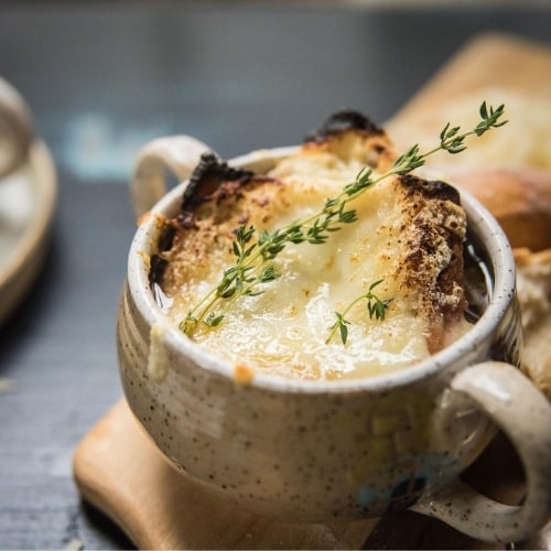 Slow Cooker French Onion Soup - Hunger Thirst Play