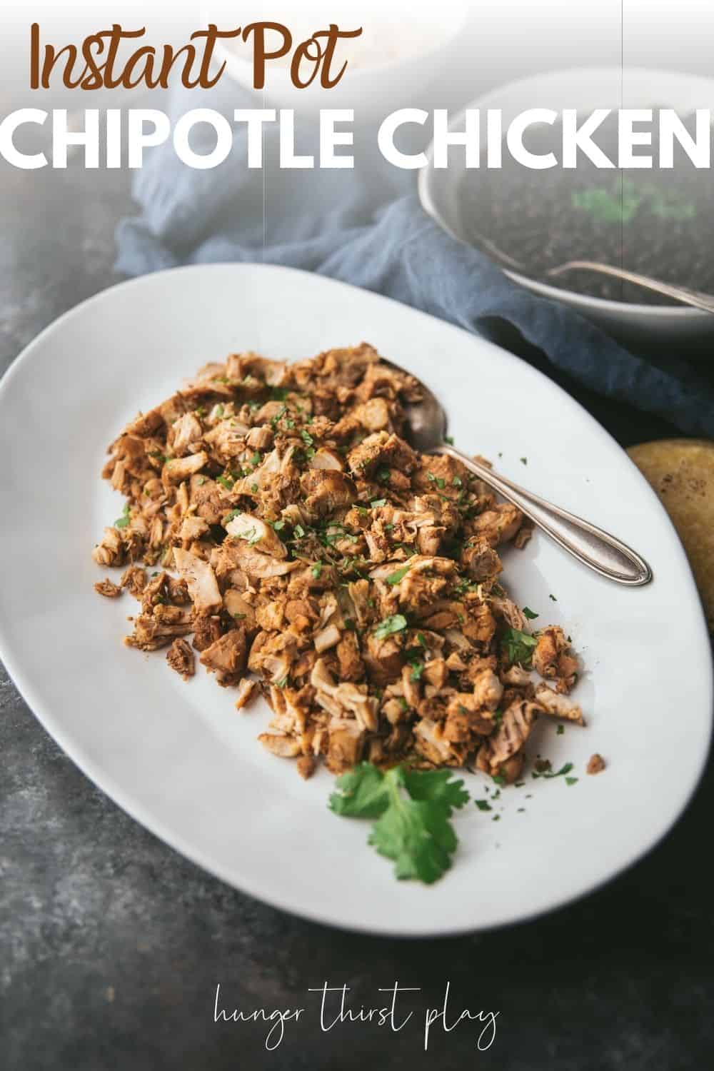 Instant Pot Chipotle Chicken (Copycat Recipe!) Hunger Thirst Play