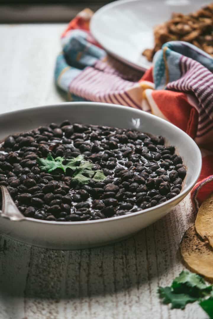 Easy Vegetarian Black Beans Hunger Thirst Play