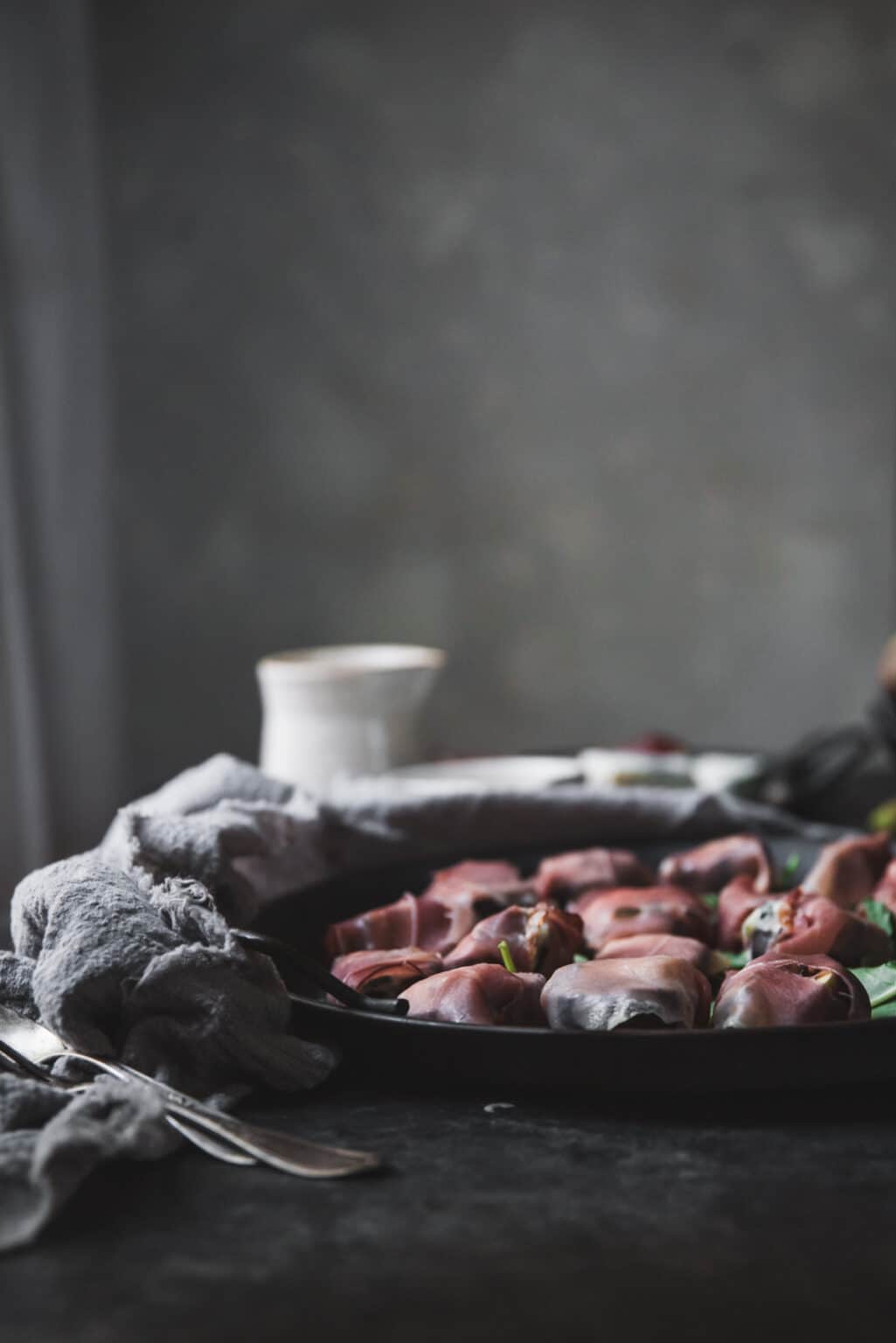 Prosciutto Wrapped Figs with Hunger Thirst Play