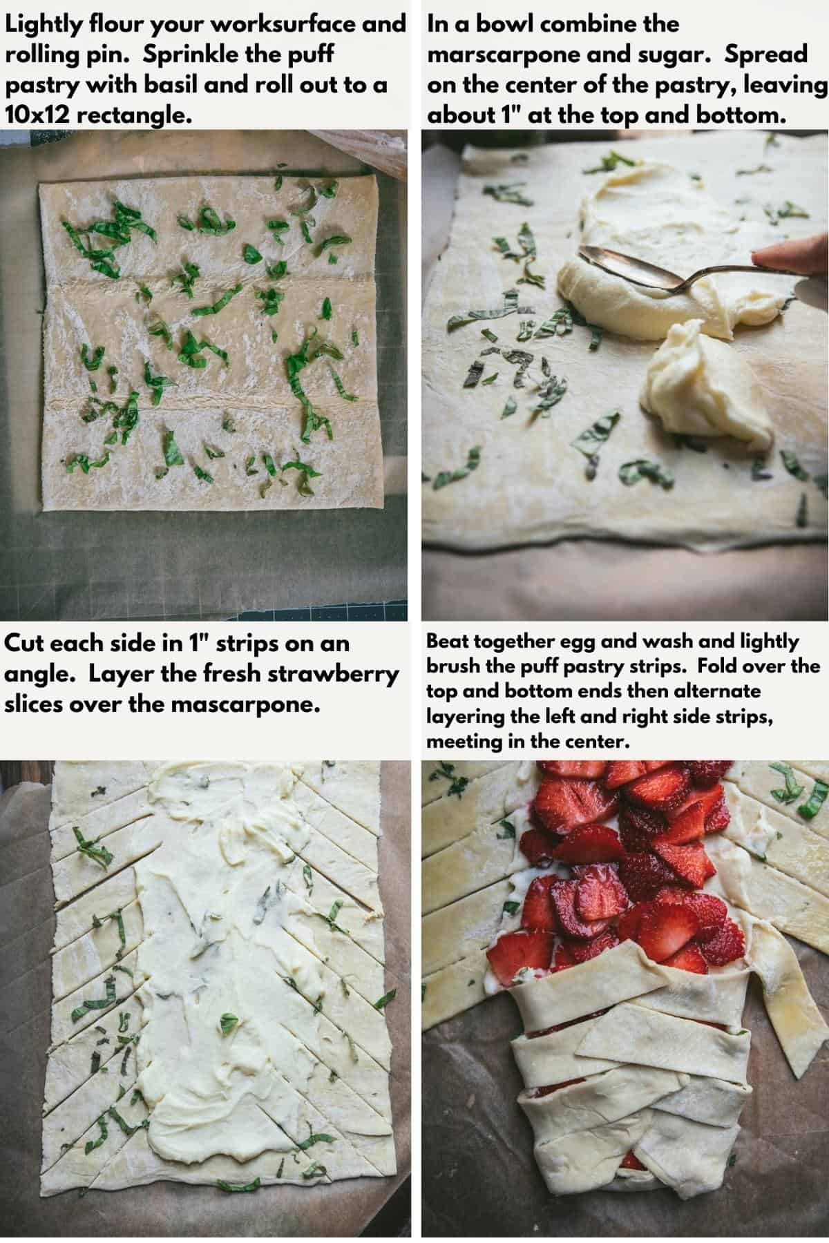 step by step images of making the recipe