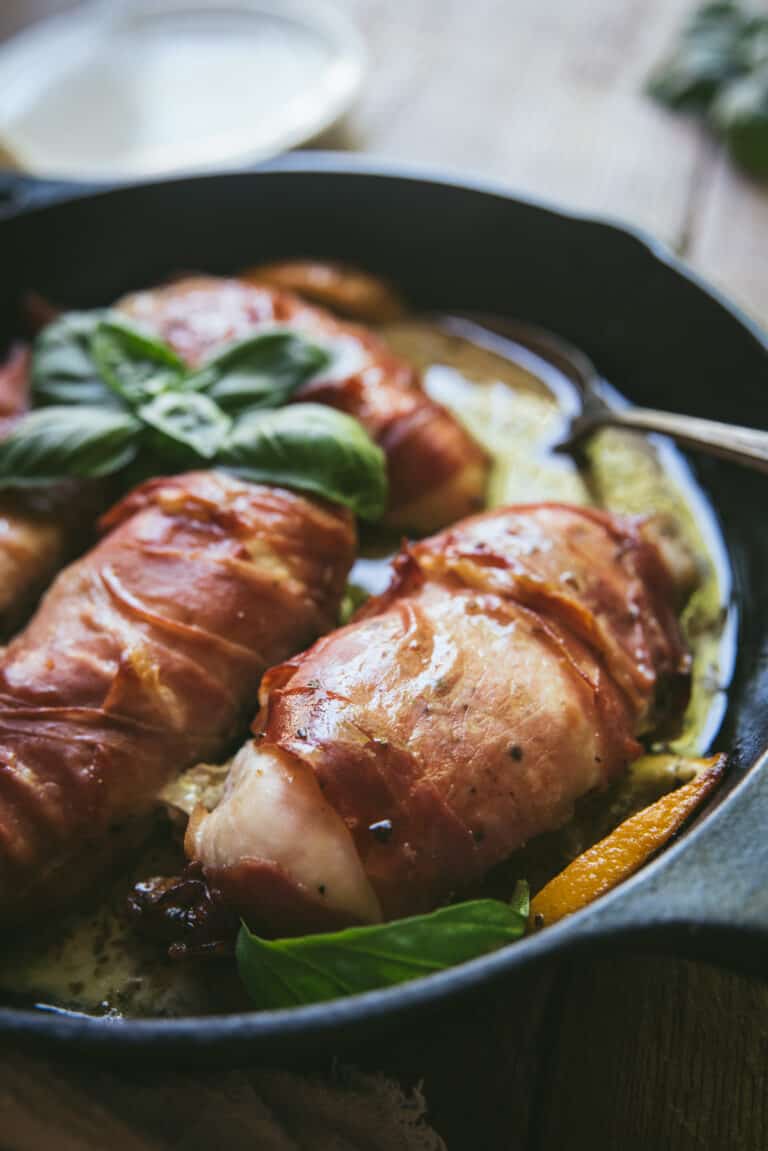 Baked Prosciutto Wrapped Chicken Hunger Thirst Play