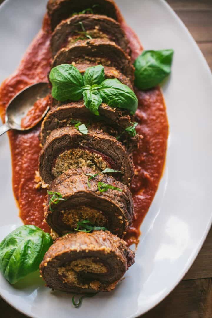 Beef Braciole Recipe in Slow Simmered Sauce Hunger Thirst Play