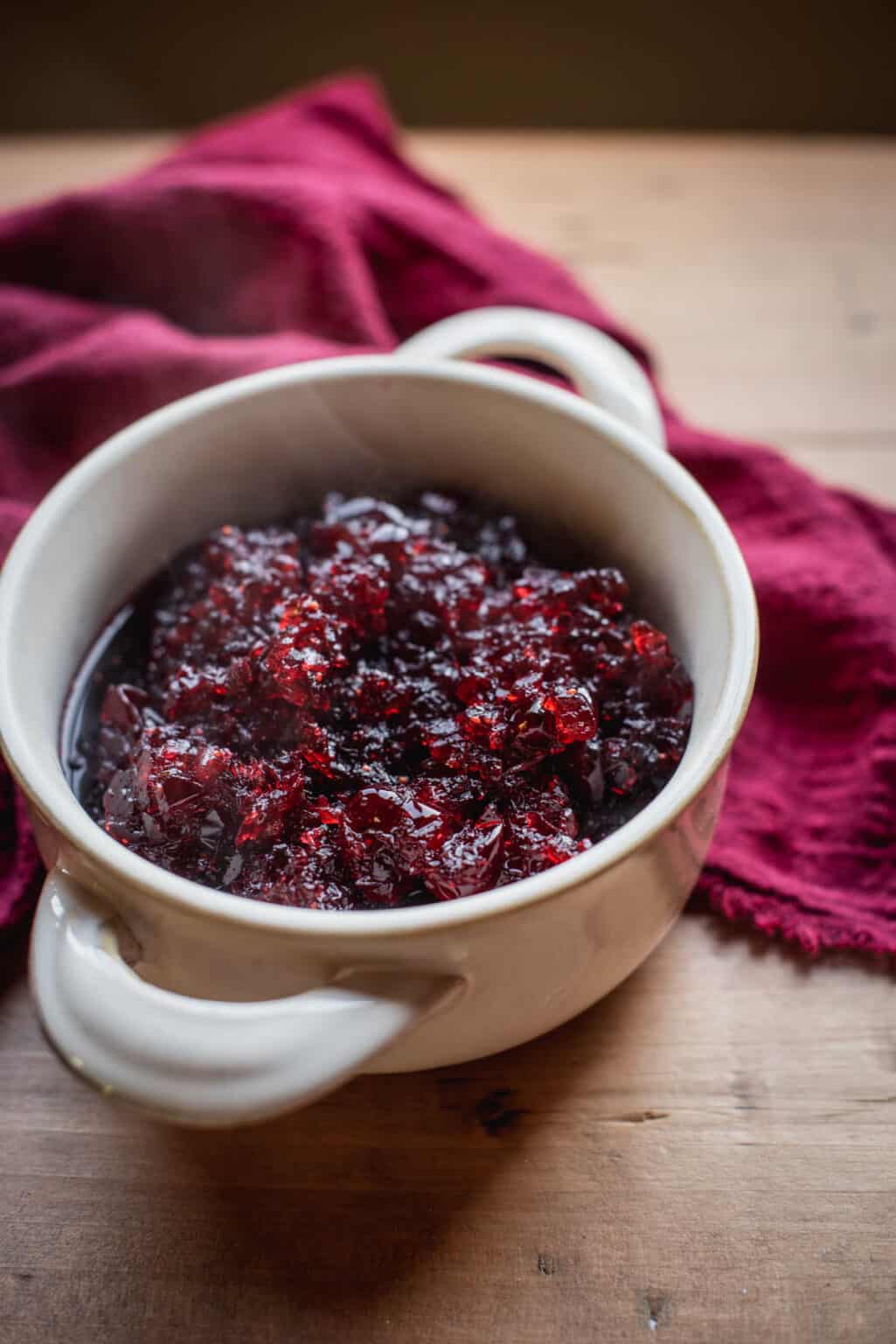 Cranberry Sauce with Grand Marnier - Hunger Thirst Play